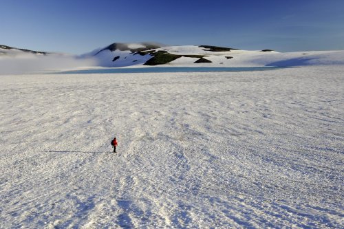 Russie. Kamtchatka. Au pied du volcan Gorely.(V 2006-0532)