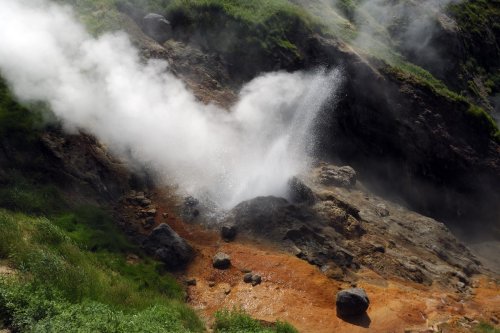 Russie. Kamtchatka. Vallée des Geysers.(V 2006-0981)