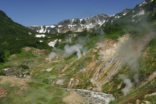 Russie. Kamtchatka. Vallée des Geysers.(V 2006-0992)