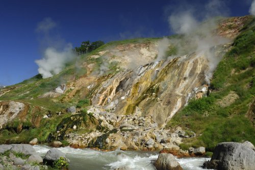 Russie. Kamtchatka. Vallée des Geysers.(V 2006-0999)