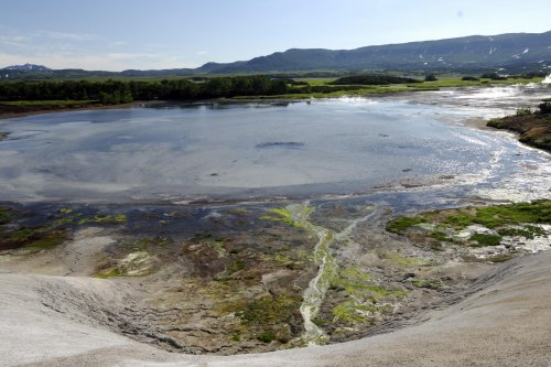 Russie. Kamtchatka. Caldeira d'Uzon.(V 2006-1064)