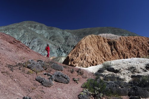 Dans le nord de l'Argentine sur les contreforts de la Cordillère, les régions de Jujuy et Salta recèlent des paysages de montagnes colorées très photogéniques.