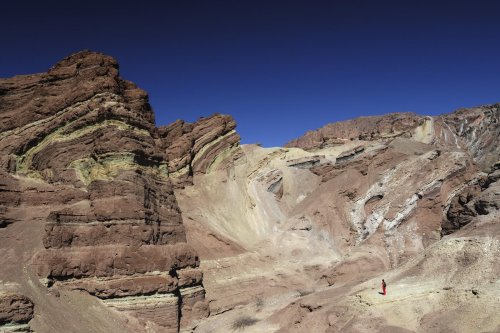 Argentine. Région de Salta. Falaises colorées aux environs de Cafayate.(V 2007-0987)