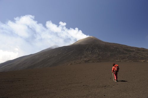 Volcan de l'Etna (Sicile, Italie) - Montée au sommet de l'Etna par la face Nord(vo-08-0508)