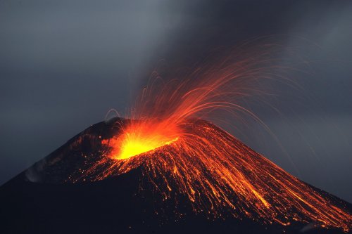 Contrées volcaniques