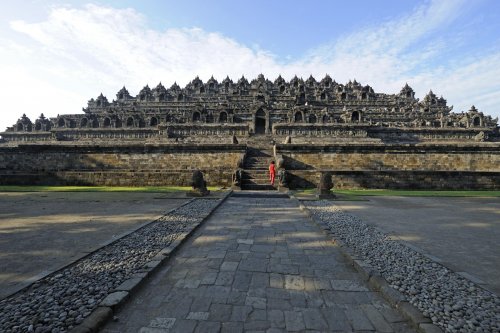 Java. Temple de Borobudur.(VOY 09-0200)