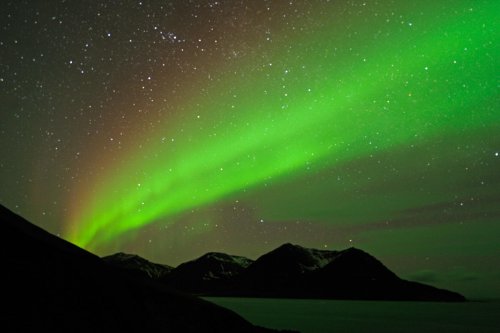 Islande - Aurore boréale (Islande - Ffjord de Borgarfjordur)(VO 11-0330)