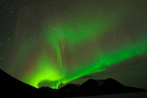 Islande - Aurore boréale (Islande - Ffjord de Borgarfjordur)(VO 11-0337)