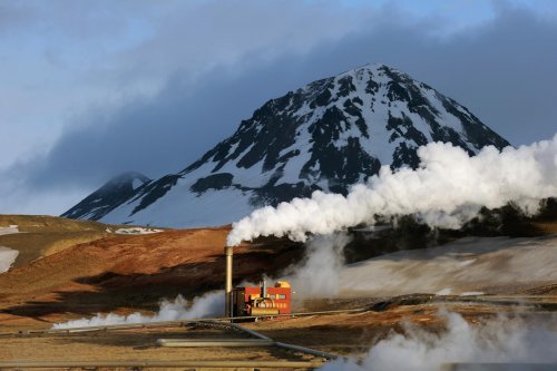 Islande - Exploitation géothermique à côté de Myvatn(Vo 11-0359)