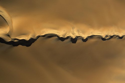 Désert du Namib. Crête de dune vue d'avion(V 15339)