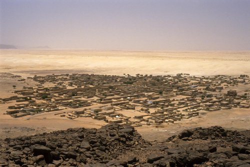 Désert de Mauritanie. Ville de Moudjéria, dans le Tagant.(VOY 02634)