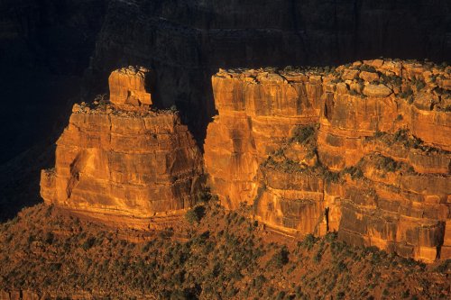  Grand Canyon. Coucher de soleil à Hopi Point.(V 05119)