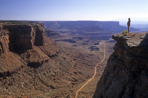 Canyonland National Park (Utah). Shafer Canyon Overlook.(V 05482)
