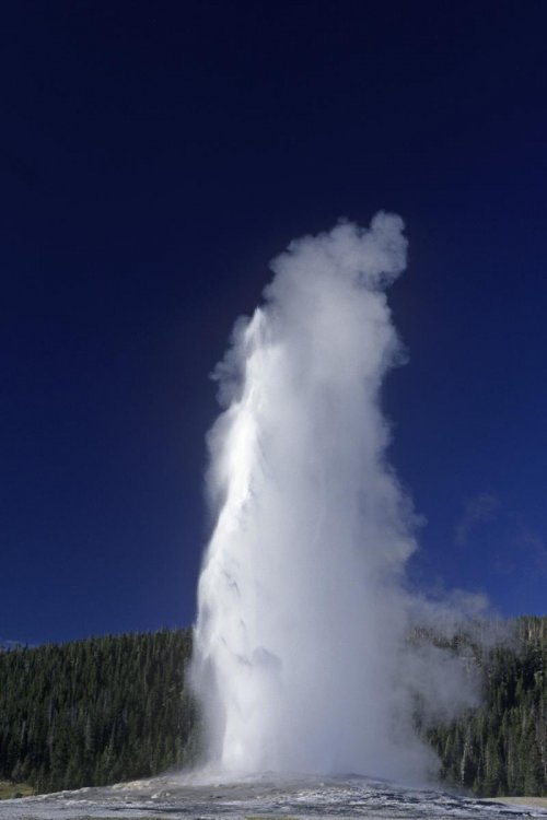 Yellowstone National Park. Geyser Old Faithful.(V 06089)