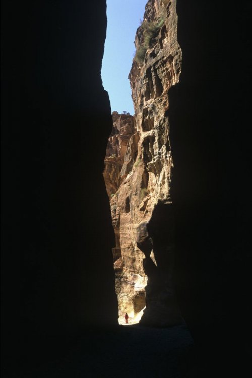  Jordanie. Pétra. Le Siq.(VOY 06584)