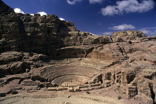 Amphithéâtre de Pétra.(VOY 06679)