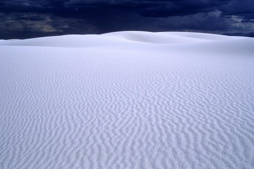 White Sands National Monument, New Mexico. Désert de gypse.(V 08659)