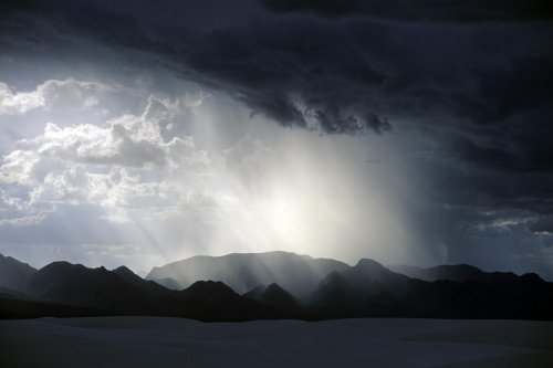 White Sands National Monument, New Mexico. Désert de gypse.(V 08681)