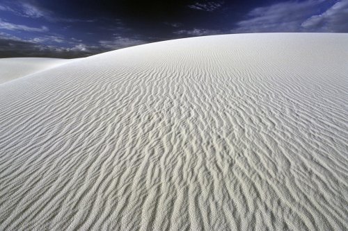 White Sands National Monument, New Mexico. Désert de gypse.(V 08694)