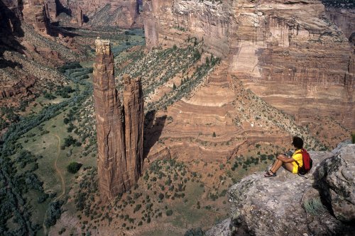 Canyon de Chelly (Arizona). Spider Rock.(V 08967)