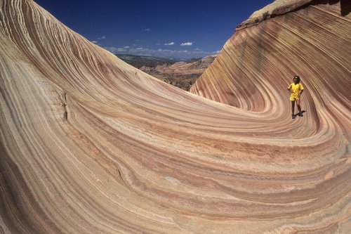 Paria Canyon (Utah). The Waves : vague de grès.(V 09634)