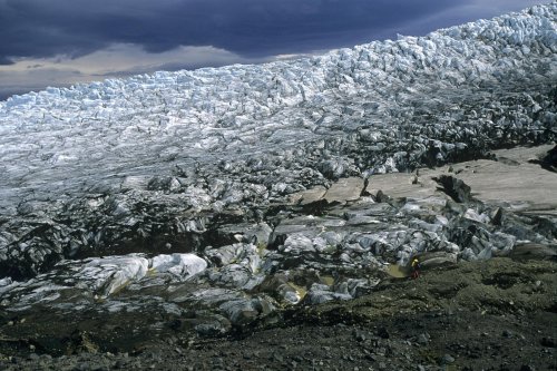 Islande. Glacier de Kverkfjöll.(V 10425)