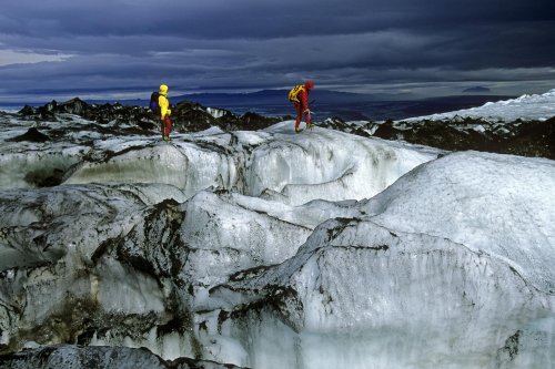 Islande. Glacier de Kverkfjöll.(V 10434)