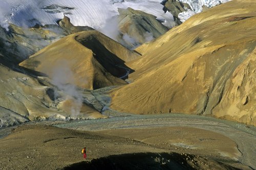 Islande. Massif ryoilitique du Kerlingarfjöll.(V 10595)