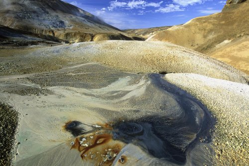 Islande. Massif ryolitique du Kerlingarfjöll.(V 10746)