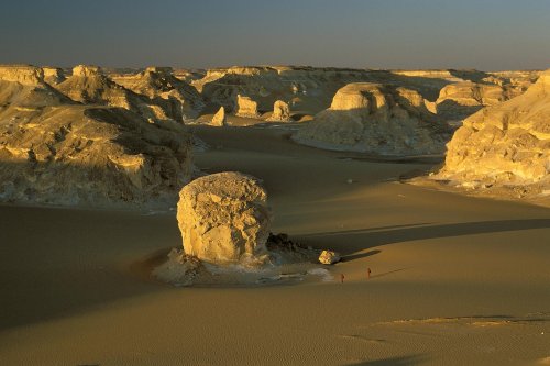 Western Desert au coucher du soleil(V 14202)