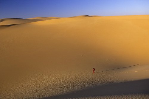 Dunes de l'Erg Oubari (Lybie).(V 17835)