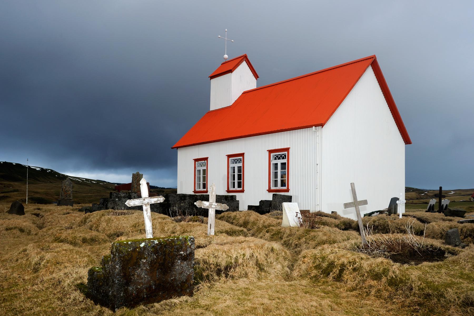 Islande (Sud) - Eglise de Gröf