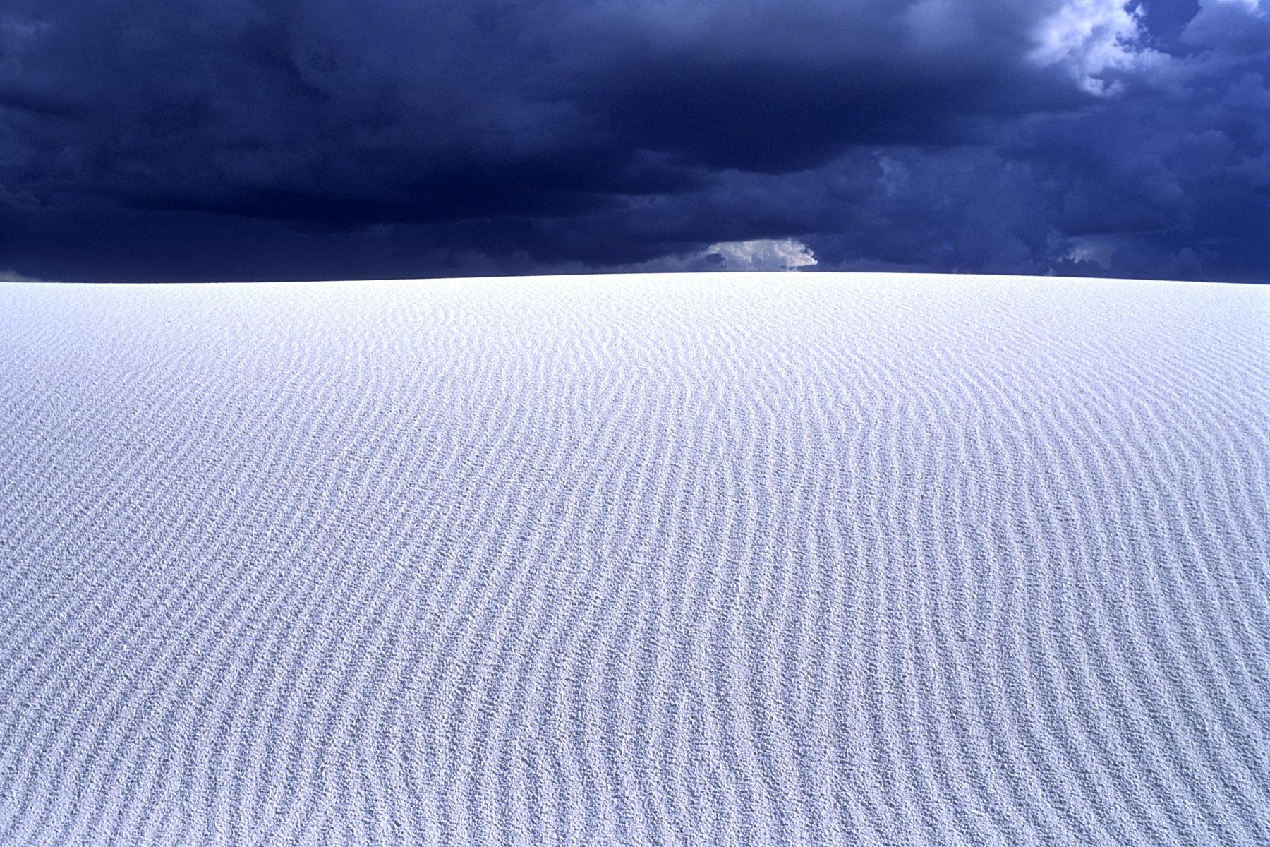 White Sands National Monument, New Mexico. Désert de gypse.