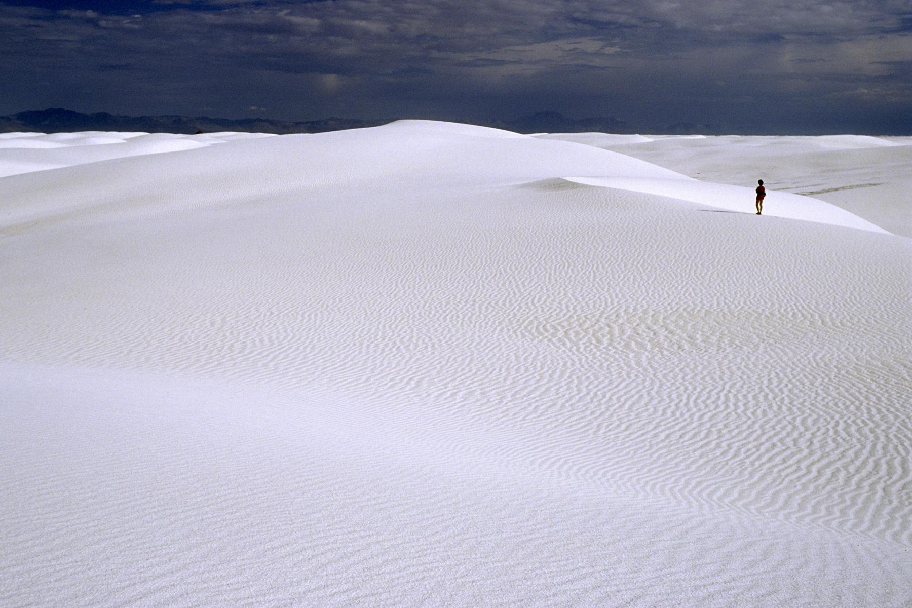 White Sands National Monument, New Mexico. Désert de Gypse.