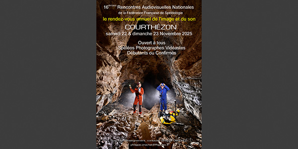 Affiche des rencontres audiovisuelles Spélimages 2025