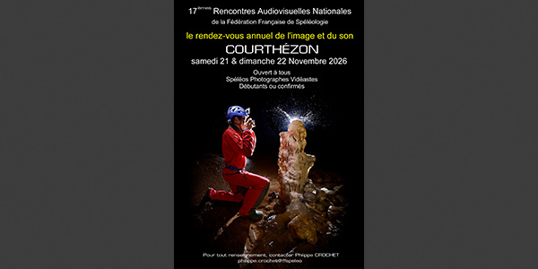 Affiche des rencontres audiovisuelles Spélimages 2026