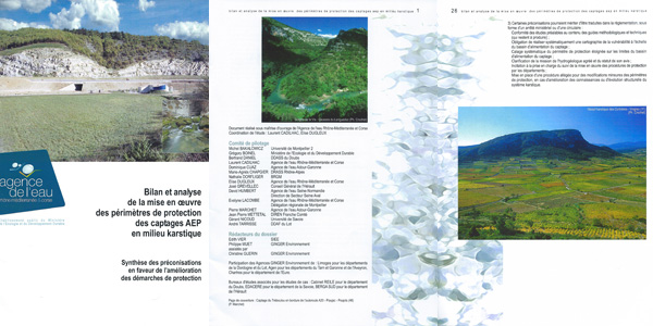 Agence de l'Eau - Guide technique captages