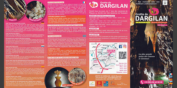Dépliant 2018 Grotte de Dargilan