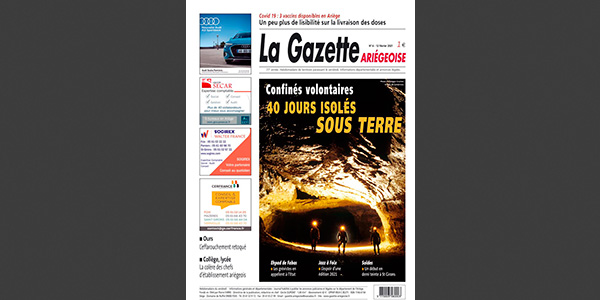 La gazette ariégeoise du 12 février 2021