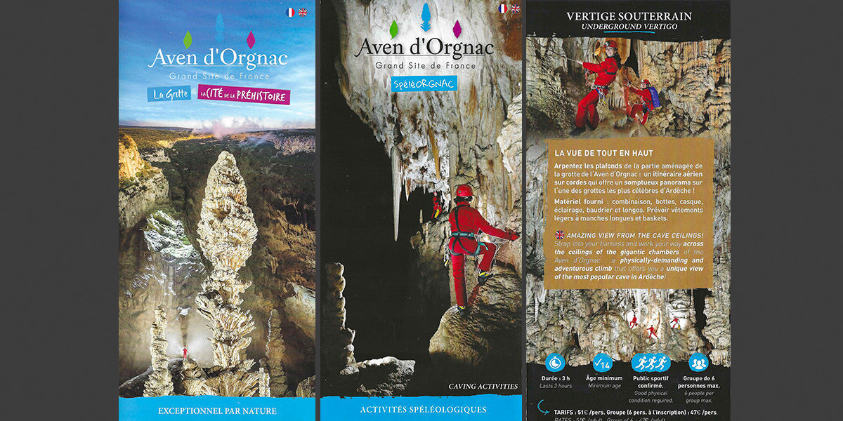 Plaquette Aven d'Orgnac 2024