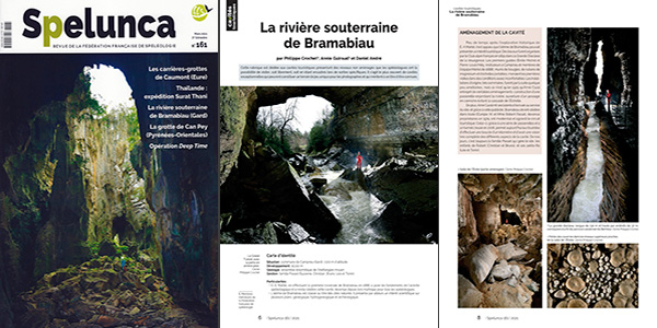 Spelunca n°161 (mars 2021) : La rivière souterraine de Bramabiau