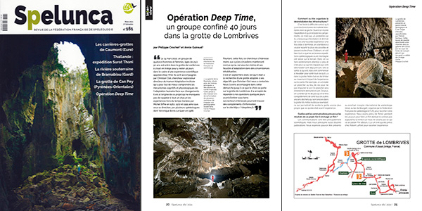 Spelunca n°161 (mars 2021) : Opération Deep Time